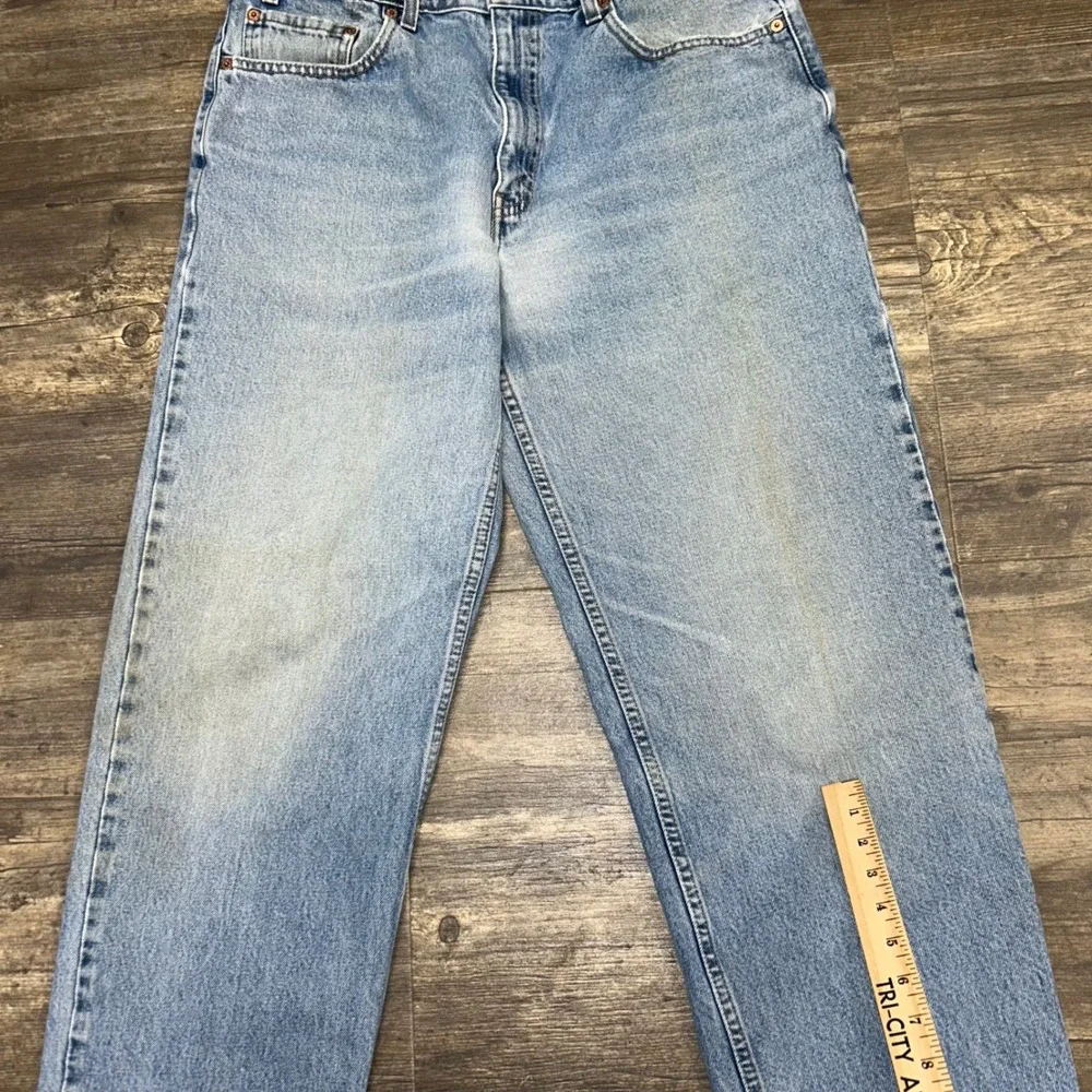 Vintage‎ Distressed Levi's 550 Denim Jeans Men Size 36x36 90s Relaxed Fit 1999